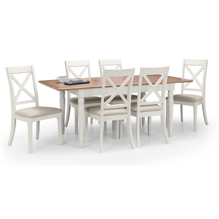 Provence Dining Set (Table & 6 Chairs) - Click Image to Close